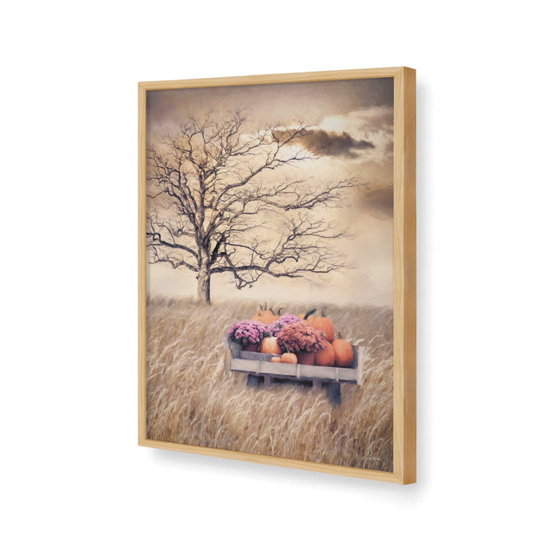 «Autumn Haul II» par Lori Deiter, reproduction d'art, L 12 po x H 16 po, Tanné, Impression encadrée
