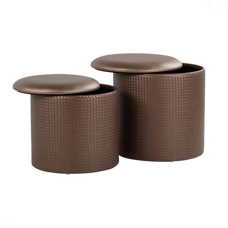 Ensemble de repose-pieds gigognes Maverick, Bronze
