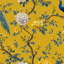Papier peint double paon à motif floral amovible vintage