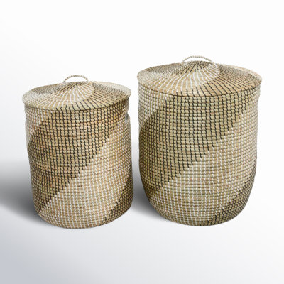 Maragret Handmade Seagrass Storage Bin