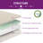  6" Medium Gel Memory Foam Mattress Infused with Green Tea-1410196040