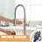 Touchless Kitchen Faucet,Hands Free Automatic Smart Kitchen Faucet