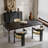 Durable solid wood dining table-228233358
