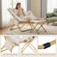 Upholstered Accent Chair With Footstool-1218728984