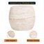  Table d'appoint Petra Modern Fiberstone