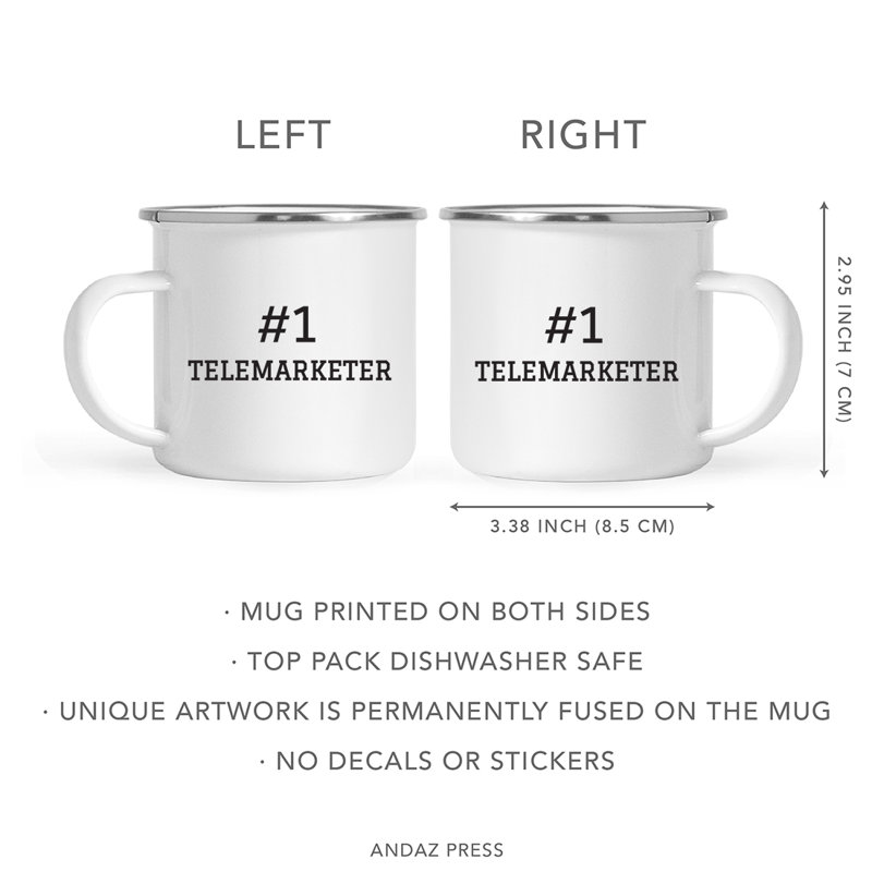 Grande tasse de camping Gilboa, Spécialiste du télémarketing