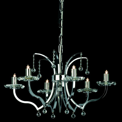 6 - Light Candle Style Chandelier