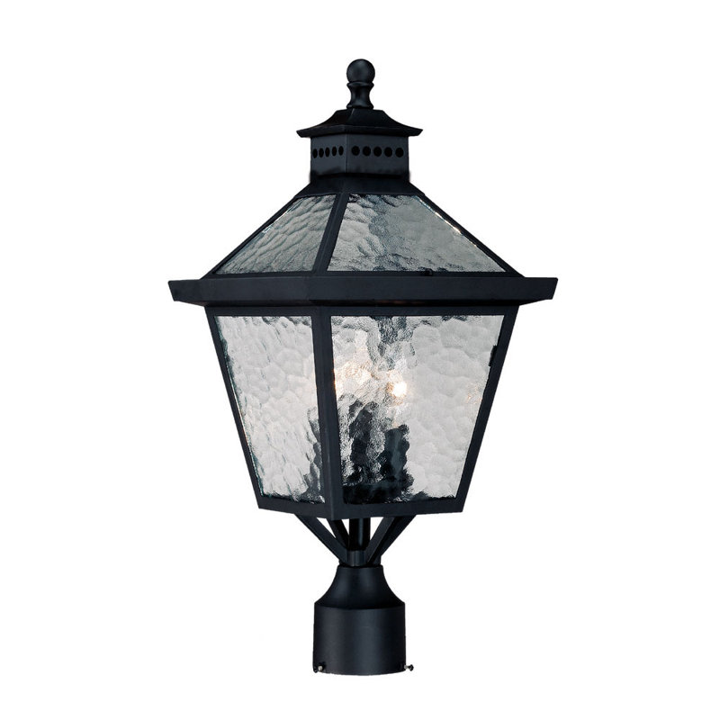 Ernestine Hammered Lantern Head, Matte Black
