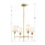 Iron 4-Light Chandelier-88374743