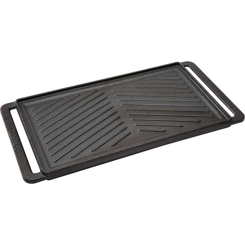 Reversible Cast Iron Griddle Plate