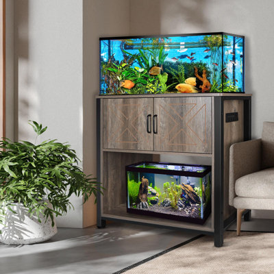40 Gallon Aquarium Stand With Charging Station