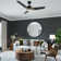 Saviti 52'' Smart Ceiling Fan With Remote, Light Kit Included, Works With Google Assistant And Amazon Alexa,Siri Shortcut.