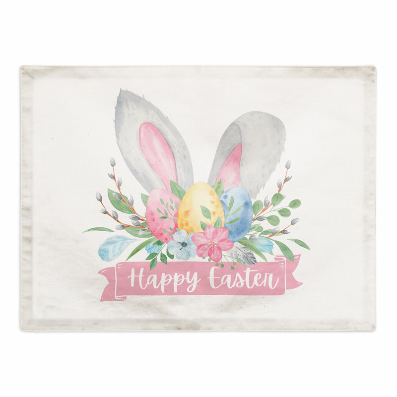 Emily-Jayne Polyester No Pattern Rectangle Placemat