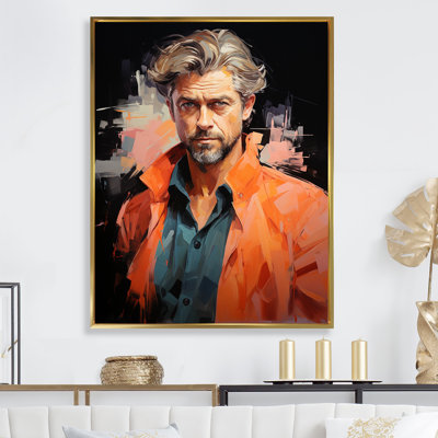 Coral Clooney - Portrait, reproduction d'art sur toile_105745