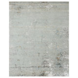 Illusion Weave Hand Knotted Abstract Area Rug