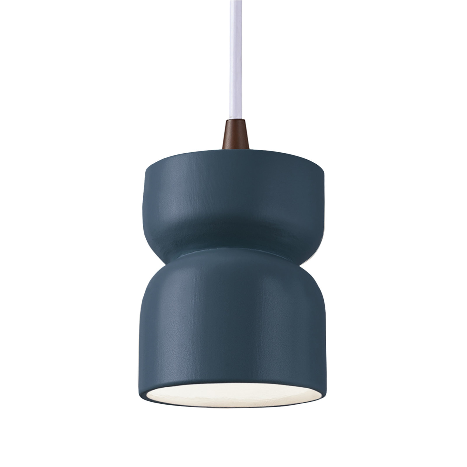 Nysta Ceramic Dimmable Pendant, Midnight Sky, Dark Bronze