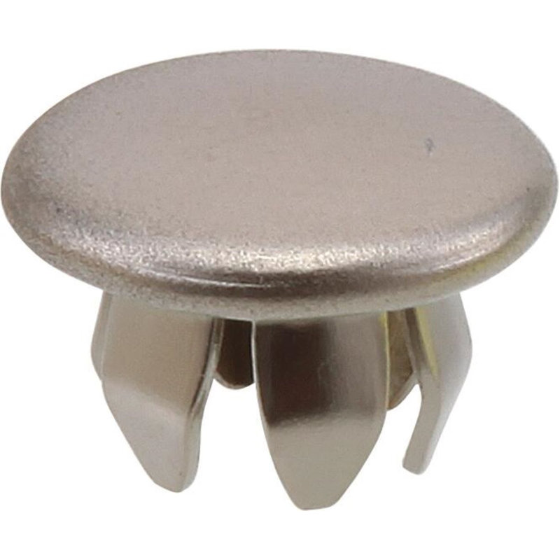 Button Plug for Bathroom Faucet Escutcheons, Brilliance Stainless