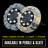 Bell + Howell Slate Solar Powered Pathway Disk Lights 4 Pack