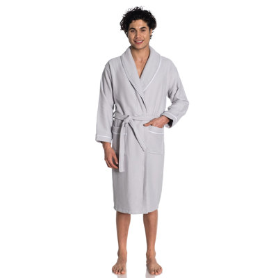 Abbielouise Waffle Terry Turkish Cotton Unisex Bathrobe
