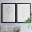 Botanical Gesture V - Ensemble de 2 reproductions de cadres photo sur toile-61455372-61455375