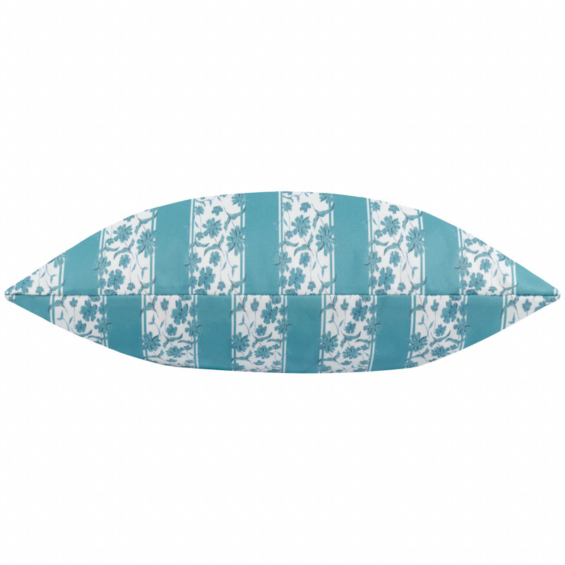 Chau Indoor / Outdoor Blue Rectangular Throw, Polyester