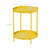 Eucleides Steel Tray Top End Table-827881742