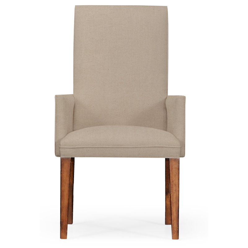 Fauteuil rembourré crème Clean & Classic