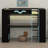 High-Profile Sleeping Platform Featuring Built-in Outlets, Smart Cable Organization, and Dynamic LED Effects-457864805
