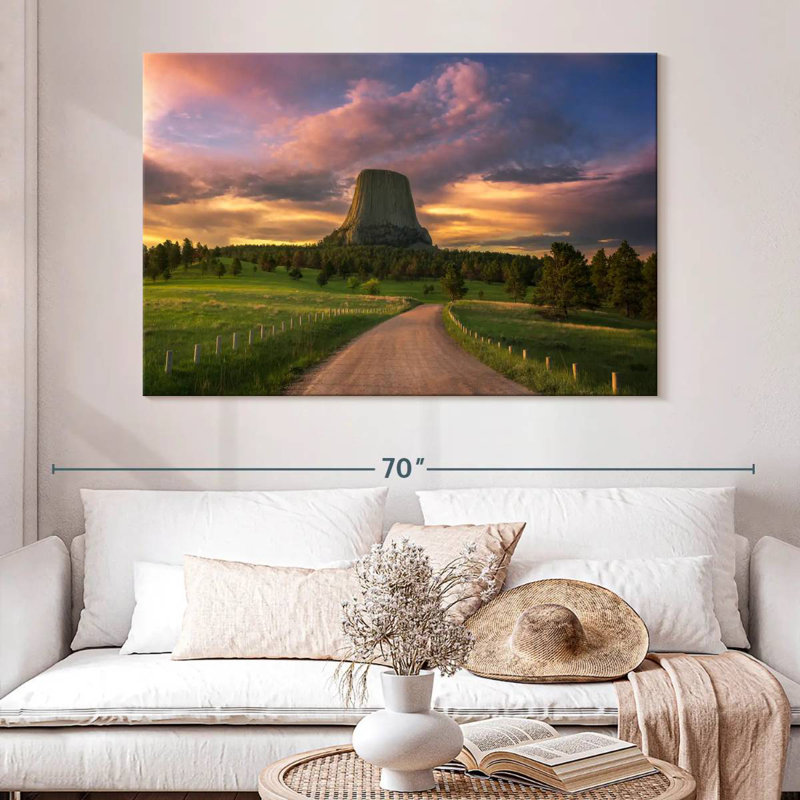 Lilie Devils Tower, États-Unis, H 34 po x l 51 po