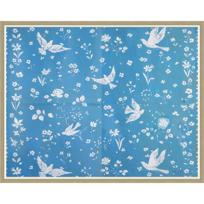 Birds And Flowers Print by Paule Marrot