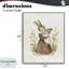 «A Mother's Love Rabbits», estampe numérique, design par Arlington Prints-372174257-372174261