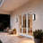 Solice LED Wall Sconce with Saw-Cut Textured Glass, 3-CCT Selectable, Dimmable, Wet Rated for Indoor/Outdoor Use-115397437