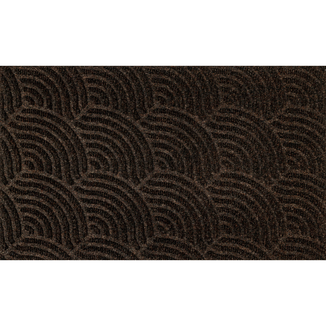 Non-Slip Geometric Indoor / Outdoor Doormat