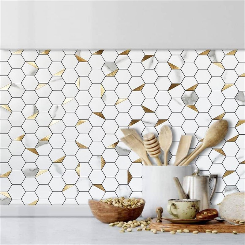 Dosseret à carreaux hexagonaux 10 feuilles