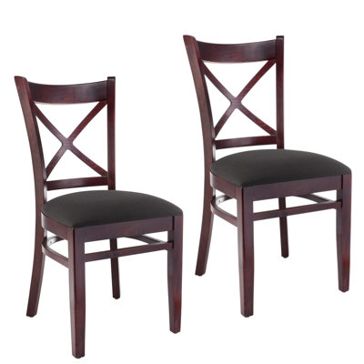 Gambrel 18'' H Linen Upholstered Side Chair