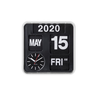 Mini Flip Wall Clock