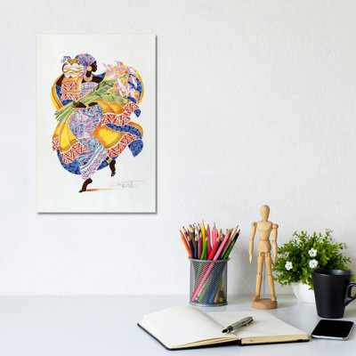 Jaha by Keith Mallett - 1 Piece Wrapped Canvas Wall Art