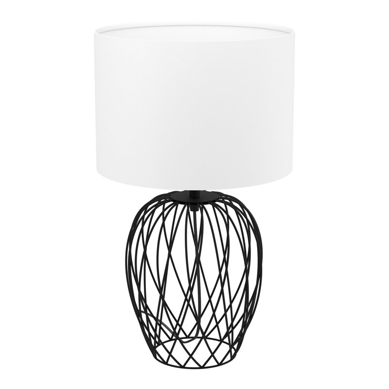 Isanotski Metal Table Lamp, White
