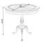 Carissa 30" Round Foyer Table-671608483