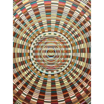 "Rays of Mediation", peinture acrylique par Ghanshyam Gupta