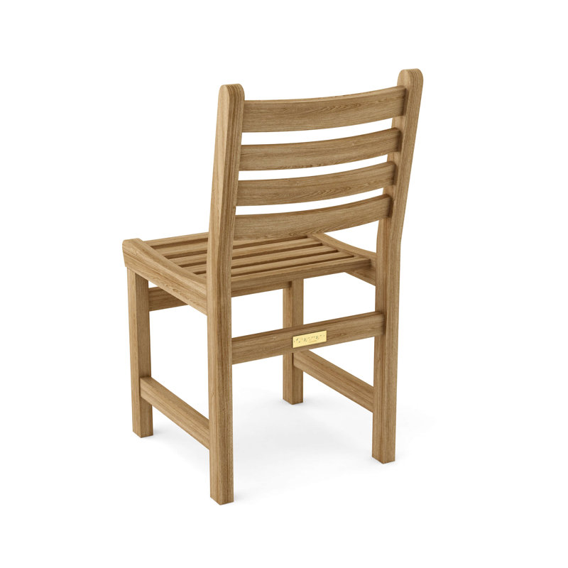 Eunice Outdoor Teak Dining Side Chair