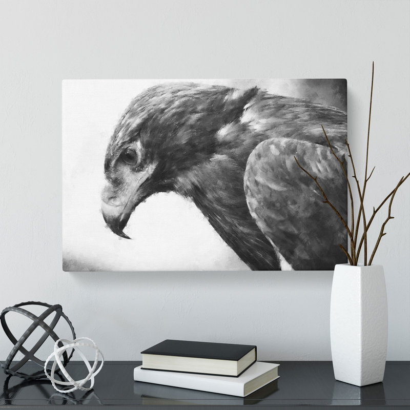 Golden Eagle Vol.2 - Wrapped Canvas Print, 35cm H x 50cm W x 3cm D