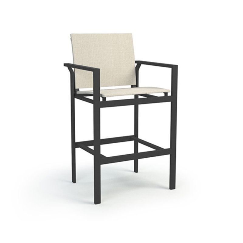 Tabouret de bar Allure, Glacier, Carbone