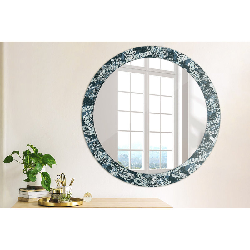 Huldar Glass Flat Wall Mirror