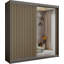 Sliding Wardrobe with Mirror Modern Bedroom 4 Colours 3 Sizes-1897374373-1899197087