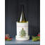 Polka Dot Wine Chiller with Coaster