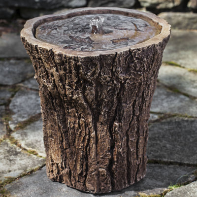 Adirondack Birdbath Fountain