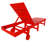 Joubert 77.6" Long Outdoor All-Weather Poly Reclining Single Chaise-1870440942