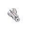 Ensemble de meuble-lavabo 22 po 3 lumières en nickel brossé avec abat-jour en verre givré et ensemble de salle de bain (5 pièces)-1450294490
