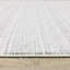 Tapis blanc / gris tissé à la machine Maitland-1581907806